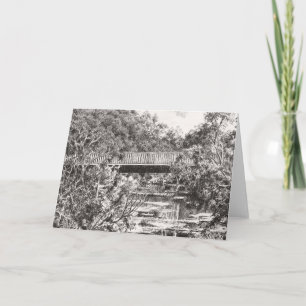 Cartão De Agradecimento Através da cidade de Bustling..