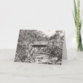 Cartão De Agradecimento Através da cidade de Bustling..