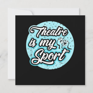 Cartão De Agradecimento Atriz É Meu Drama Esportivo Atuando Amantes Da Bro
