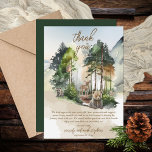 Cartão De Agradecimento Aventura Russo Woodland Aguarda Chá de fraldas<br><div class="desc">Entra no mundo encantador do empreendimento Russo Woodland Aguarda o Chá de fraldas Boy. Esta captivadora coleção de convite e acessórios traz a magia de uma floresta florestal à vida, onde uma cena encantadora se desdobra diante de seus olhos. Em meio ao magro verde e ao pano de fundo das...</div>