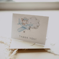Avião e Chá de fraldas de Urso de Teddy ou Anivers