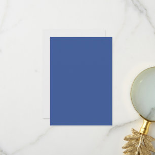 Cartão de Agradecimento Azul e Branco Corporativo