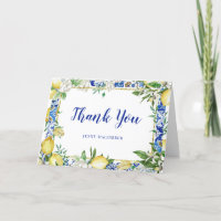 Azulejo Mosaico Azul Floral Branco-Limão Dobrado