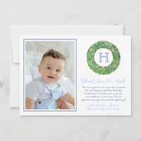 Baby Boy Baptism Birthday Smart Monograma