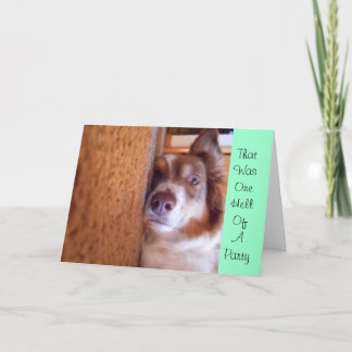 Cartão De Agradecimento Bachelorette