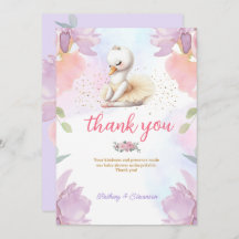 Balé Swan Baby Girl Chá