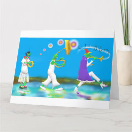 Cartão De Agradecimento Banda Elfin