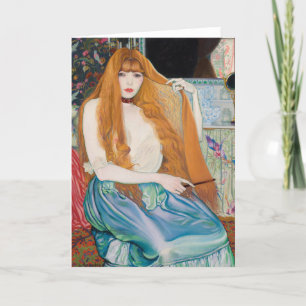 Cartão De Agradecimento Banheira de Louis Anquetin