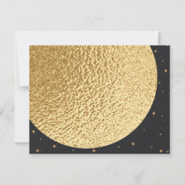 Cartão De Agradecimento Bar Bat Mitzvah Obrigado Fora deste Dourado Mundo