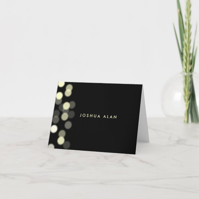 Cartão De Agradecimento Bar De Destaque/Cartões de agradecimentos Mitzvah  (Frente)