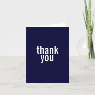Cartão De Agradecimento Bar Mitzvah Thank You Cards {Dark Blue}