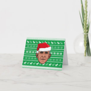 Cartão De Agradecimento BARACK OBAMA Natal