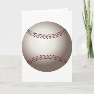 Cartão De Agradecimento Basebol Equipe Esportiva Jogo Treinador Família Am