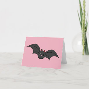 Cartão De Agradecimento Bat Bonito