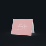 Cartão De Agradecimento Batismo de Caligrafia Cruzada Elegante Rapariga Ro<br><div class="desc">O Cartões de agradecimentos Batismo Elegante Cruzado de Caligrafia Rosa apresenta uma delicada cruz moderna,  combinada com o tipo moderno e belo roteiro caligráfico. Você pode criar sua própria mensagem personalizada no dentro para seus obrigados.</div>