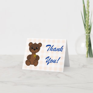 Cartão De Agradecimento Bears on Patrol Thank You