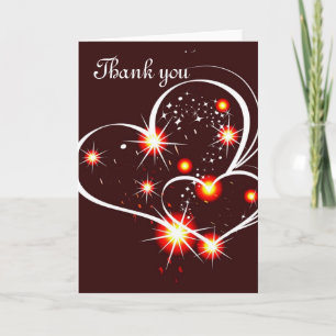 Cartão De Agradecimento Beautiful Thank you notes
