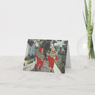 Cartão De Agradecimento Bebês de BFF -