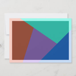 Cartão De Agradecimento Bekroonde Kaart Zonder Tekst