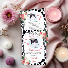 Bela Vaca, é uma Chá de fraldas de Garota.