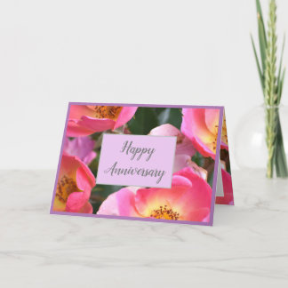 Cartão De Agradecimento Belo Floral Feliz Aniversário