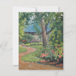 Cartão De Agradecimento Belo Jardim Botânico Missouri St Louis Botanica