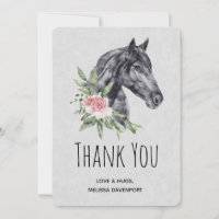 Belo Retrato de Cabeça de Cavalo em Aquarela