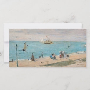 Cartão De Agradecimento Berthe Morisot - Na Praia, Les Petites-Dalles