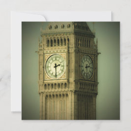 Cartão De Agradecimento Big Ben, Palácio de Westminster, Londres