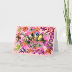 Cartão De Agradecimento Birds Of A Feather