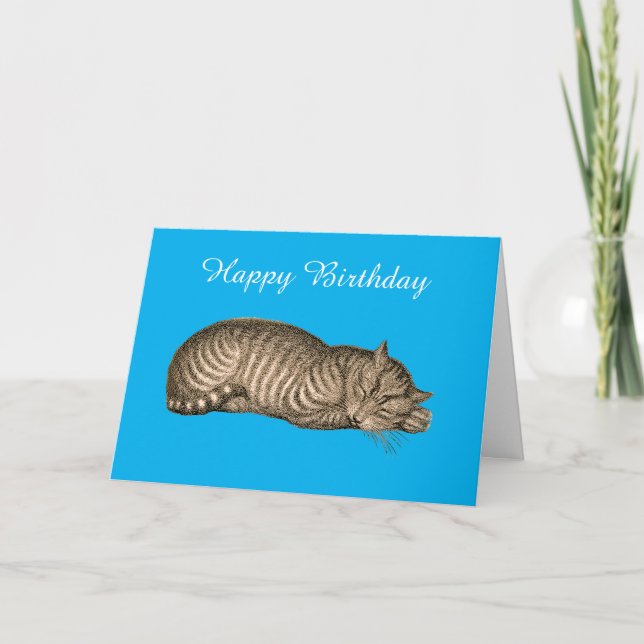 Cartão De Agradecimento Birthday Card (Frente)