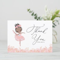 Black Girl Ballerina no aniversário do vestido ros