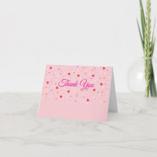 Cartão De Agradecimento Blank Thank You Cards for Valentines Baby Shower
