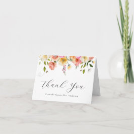 Cartão De Agradecimento Blossom and Honey Thank You  Note Card