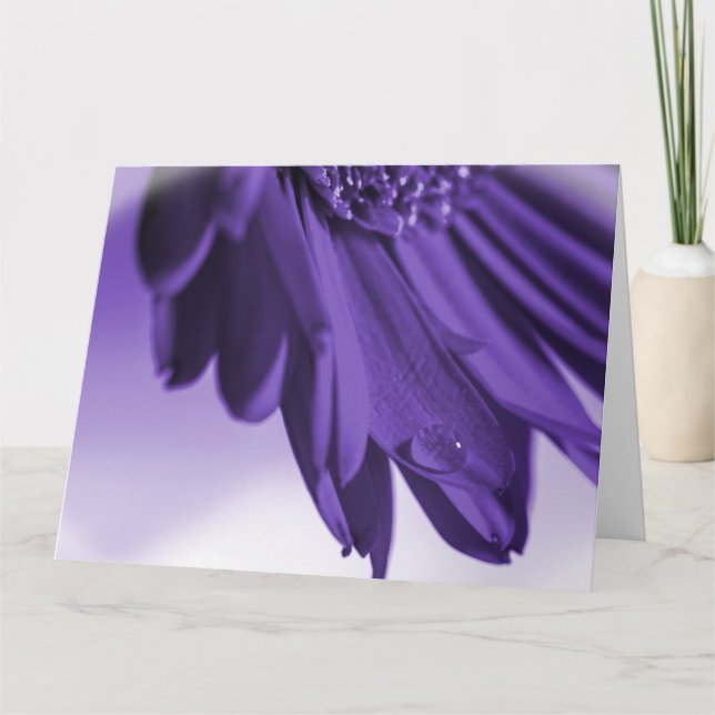 Cartão De Agradecimento Blumengruß (Frente)