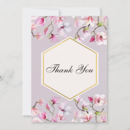 Cartão De Agradecimento Blush & Bashfull - Obrigado