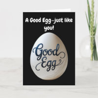 Boa Apreciação Do Ovo - Obrigado Presente