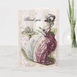 Cartão De Agradecimento Boa tarde, Chá! Obrigado