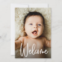 Boas-vindas com o Handlettering Trendy Script Baby