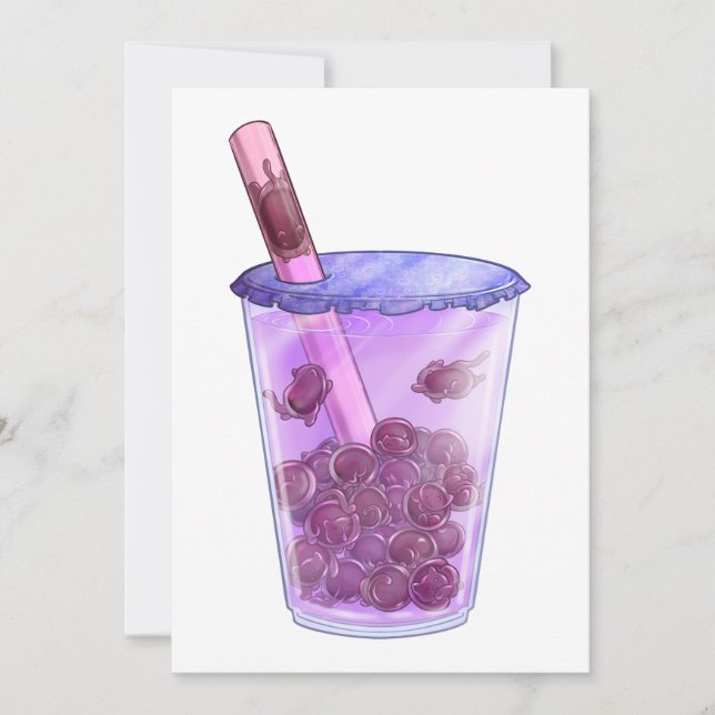 Cartão De Agradecimento Boba Cats (Frente)