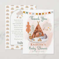 Boho Baby Boy Teepee | Chá de fraldas de brinquedo