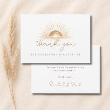 Boho Chic Pequeno Brilho Neutro Chá de Bebê