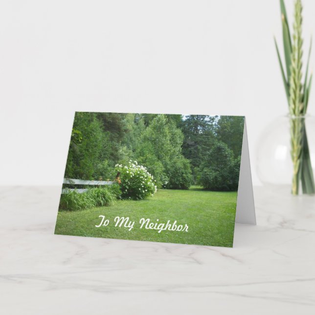 Cartão De Agradecimento Bom Dia-Maio vizinho+19o (Frente)