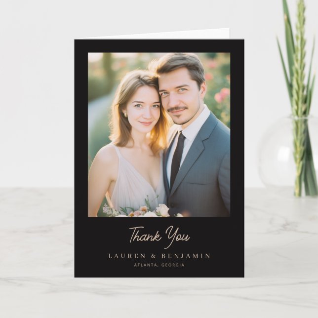 Cartão De Agradecimento Bordeaux Gothic Paisley Wedding (Frente)