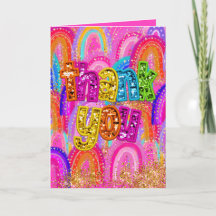 Bright Sequin Letters Rainbow