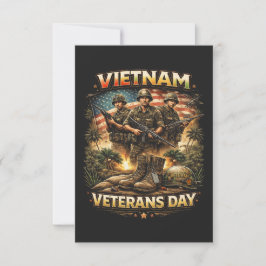 Cartão De Agradecimento Brothers of Vietnam