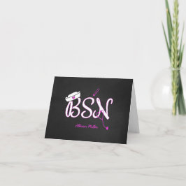 Cartão De Agradecimento BSN personalizou o obrigado que você carda,