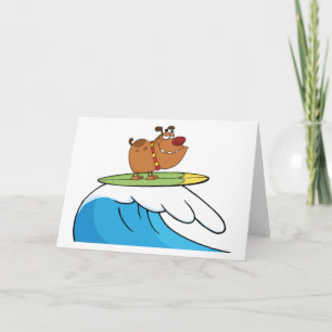 Cartão De Agradecimento Bulgue surf