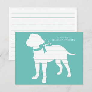 Cartão De Agradecimento Bull Mastiff Dog Puppy Bullmastiff