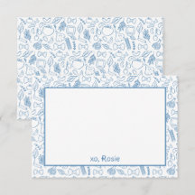 Buon Appetito Pasta Personal Stationery ou